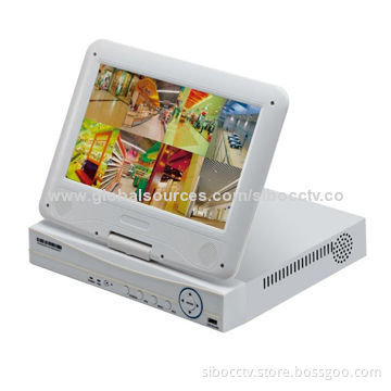 Network Video Recorders, Hi3520D 10.1-inch LCD 8CH H.264 NVR